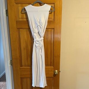 White Sleeveless Dress